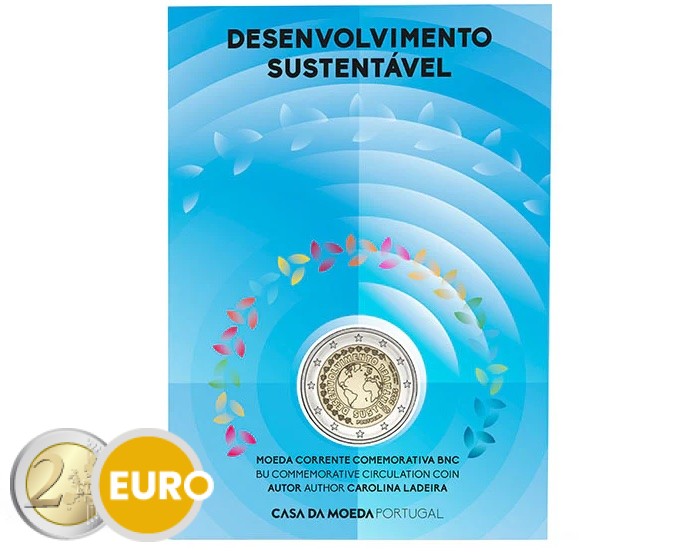2 euro Portugal 2025 - Duurzame ontwikkeling BU FDC Coincard
