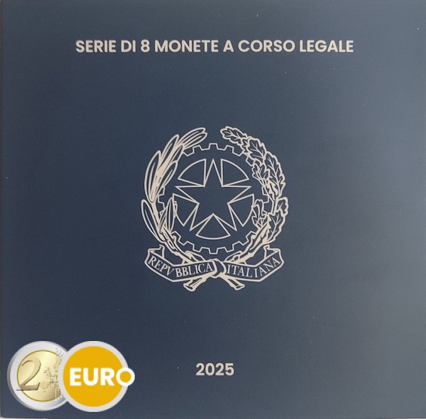 Série euro BU FDC Italie 2025