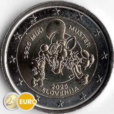 2 euro Slovenie 2025 - Miki Muster UNC
