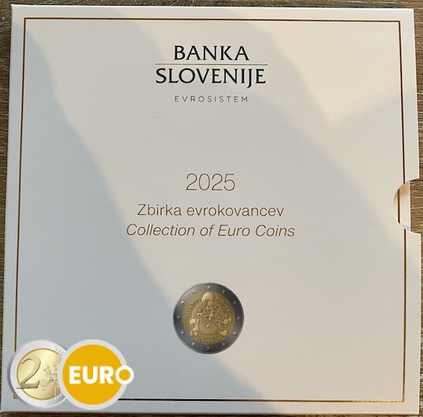 Série euro BE Proof Slovénie 2025