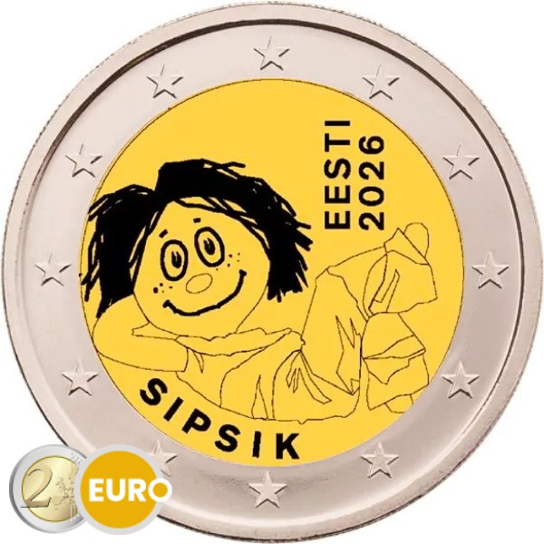 2 euro Estonia 2026 - Sipsik UNC