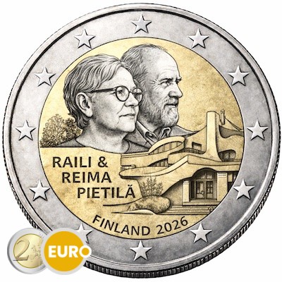 2 euro Finland 2026 - Raili en Reima Pietilä UNC
