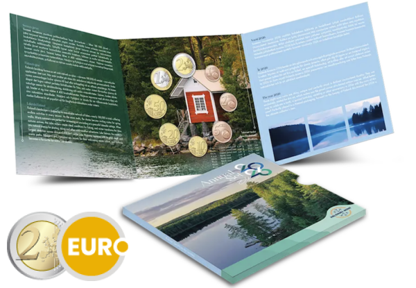Euro set BU FDC Finland 2026 Finse meren
