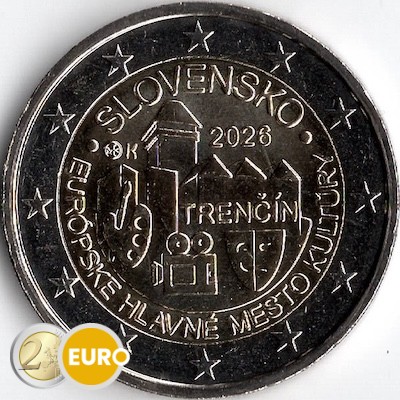 2 euros Slovaquie 2026 - Trenčín UNC