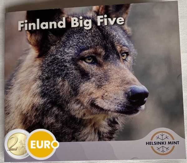 Euro set BU FDC Finland 2026 Wolf - WMF