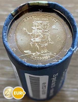 Rouleau 2 euros Italie 2026 - Carlo Collodi Pinocchio