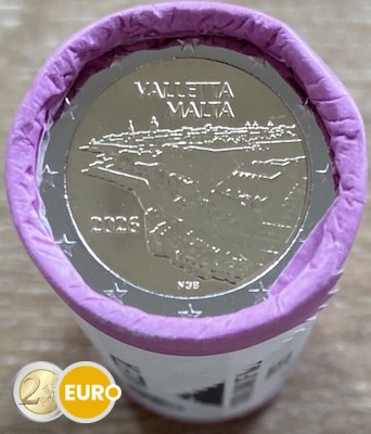 Roll 2 euro Malta 2026 - Valletta