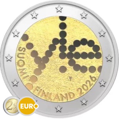 2 euro Finland 2026 - Finse omroep Yleisradio UNC