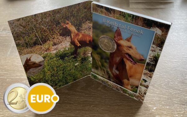 2 euro Malta 2026 - Faraohond BU FDC Coincard