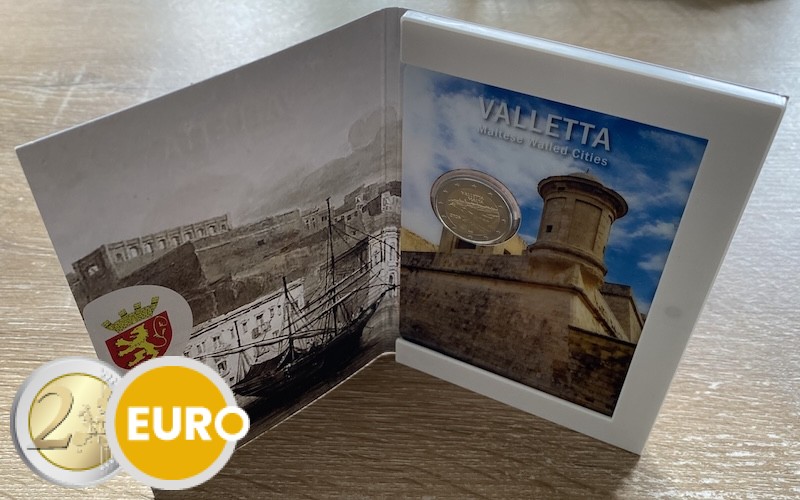 2 euro Malta 2026 - Valletta BU FDC Coincard