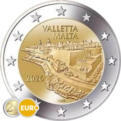 2 euro Malta 2026 - Valletta BE Proof