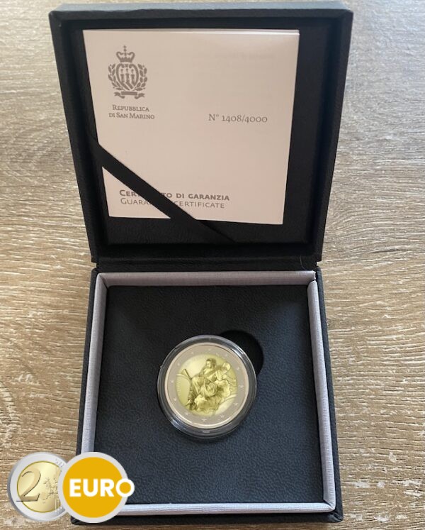 2 euro San Marino 2026 - Titian Tiziano Vecellio BE Proof