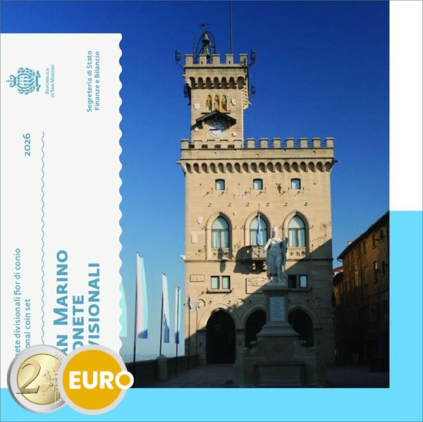Euro set BU FDC San Marino 2026