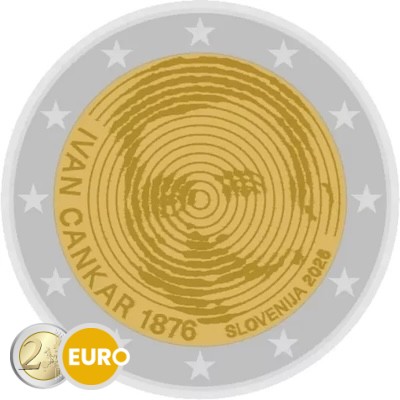 2 euro Slovenia 2026 - Ivan Cankar UNC