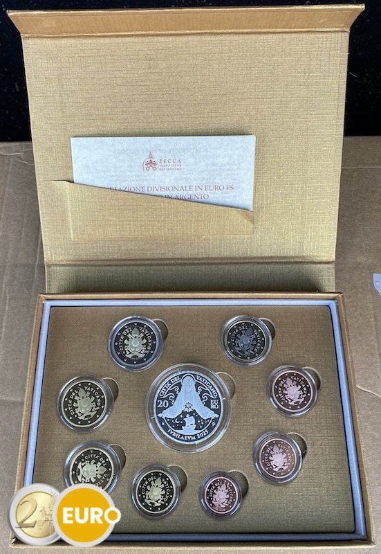 Euro set BE Proof Vatican 2025 + 20 euro silver