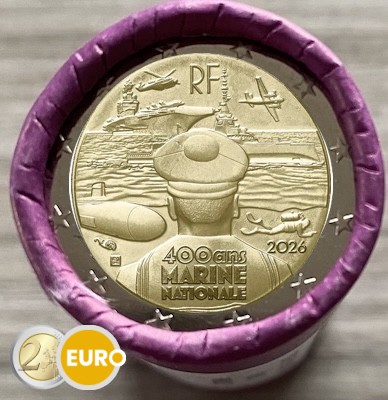 Roll 2 euro France 2026 - French Navy