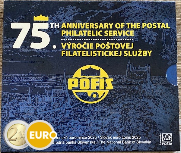 Euro set BU FDC Slowakije 2025 - Postfilatelistische dienst
