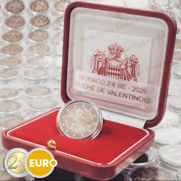 2 euro Monaco 2026 - Duchy of Valentinois BE Proof