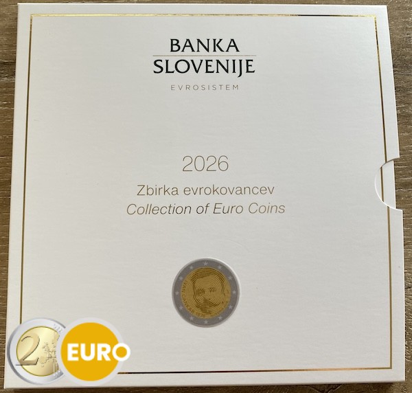 Euro set BE Proof Slovenia 2026