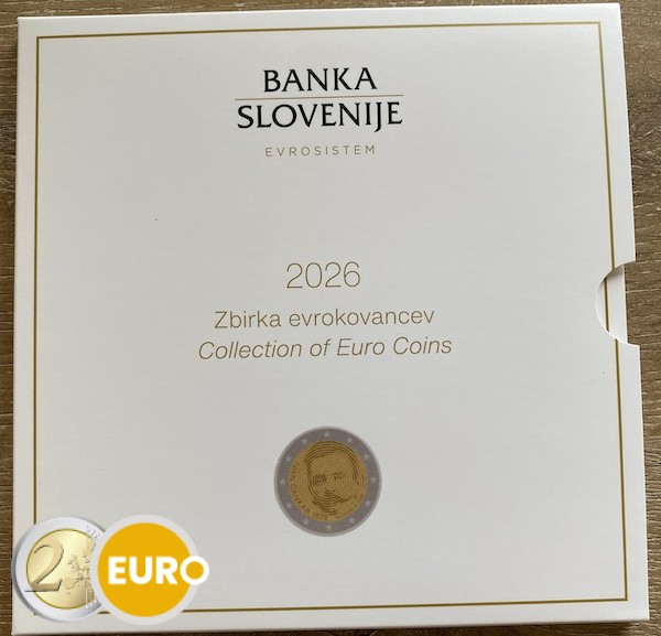 Euro set BU FDC Slovenia 2026
