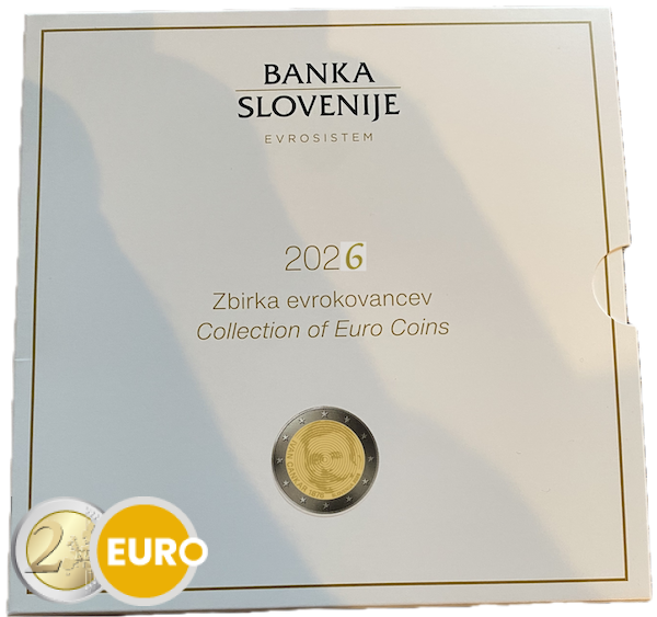 Euro set BE Proof Slovenia 2026