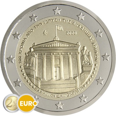 2 euro Griekenland 2026 - Academie van Athene UNC