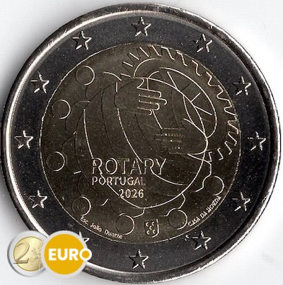 2 euro Portugal 2026 - Rotary Club UNC