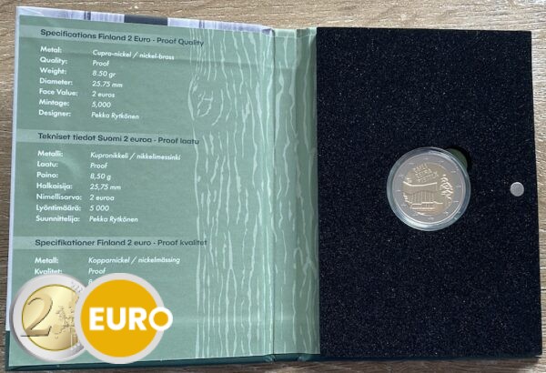2 euro Finland 2026 - Raili en Reima Pietilä BE Proof