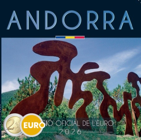 Euro set BU FDC Andorra 2026