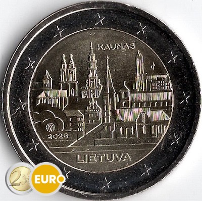 2 euros Lituanie 2026 - Ville de Kaunas UNC