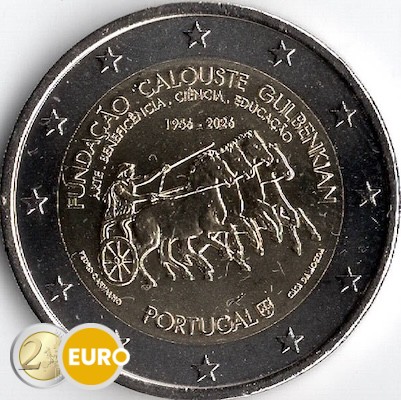 2 euros Portugal 2026 - Calouste Gulbenkian UNC